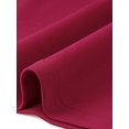 thumbnail image 6 of DARING DIVA Women's Elegant Sleeveless A Line Work Dress S Dark Red, 6 of 6