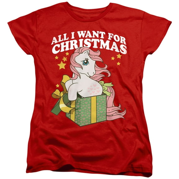My Little Pony Retro - All I Want - Women's Short Sleeve Shirt - Small