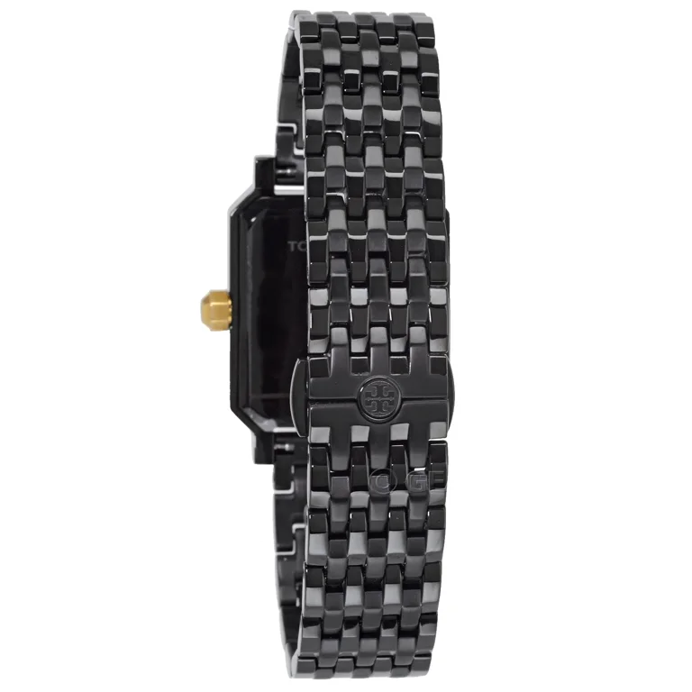 Tory Burch Robinson TBW1512 Black Dial Black Bracelet 27mm Women's