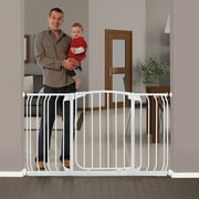 Dreambaby® Chelsea Auto-Close, Smart Stay-Open 38"-53" Wide Metal Baby Gate