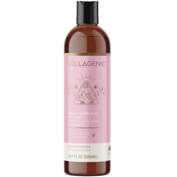 Tónico Facial Collagenic 500ml Hidrolizado Antimanchas Niacinamida