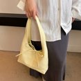 thumbnail image 3 of Bolso Mano Con Un Hombro Y Textura Versátil Y Moderno Likrtyny Amarillo, 3 of 9