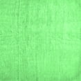 thumbnail image 1 of Ahgly Company Indoor Square Solid Emerald Green Modern Area Rugs, 5' Square, 1 of 4