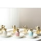 thumbnail image 4 of Bandeja de piña para anillos, collares, baratijas, porta joyas, decoración de habitación, plato Blanco, 4 of 9