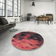 thumbnail image 3 of Ahgly Company Indoor Rectangle Patterned Raspberry Purple Novelty Area Rugs, 8' x 12', 3 of 6