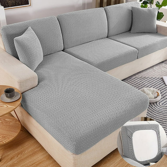 Cqxid Housse de Sofa à Moins de 10 $ Housse de Sofa Universelle Résistante Haute Élasticité Antidérapante Polyester Housse de Meuble Universelle Résistante Housse de Sofa Universelle