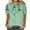 Army Green, variant on Kayannuo Womens Blouses Short Sleeve T Shirts for Women Valentine's Day Women's Printed Round Neck Short Sleeve T-shirt Loose Top Blouses