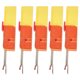 thumbnail image 1 of Removedor de hilos desgarradores de costuras plegables Sombrero transparente portátil Amarillo Durable para manualidades ANGGREK Otros, 1 of 8