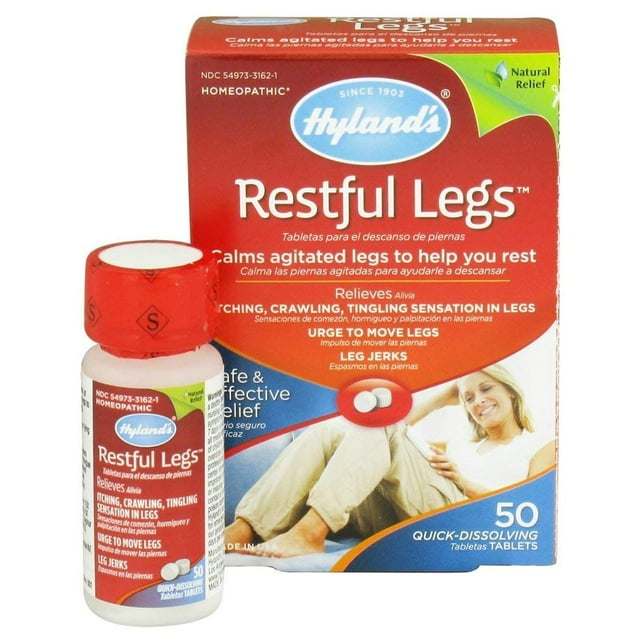 Hyland's Naturals Restful Legs Tablets 50 Ct Restless Legs Syndrome