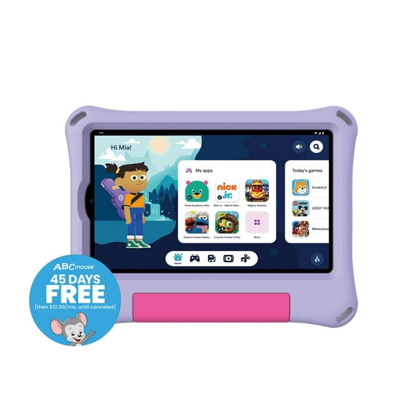 onn 8" Kids Tablet, 32GB (2024 Model) - Lavender