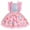 Pink Candy, variant on IBTOM CASTLE Toddler Kids Girls Birthday Party Dress Strawberry/Donut/Candy/Easter Day/Alice Polka Dots Embroidery Princess Ruffle Tulle Wedding Pageant Evening Dresses