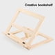 thumbnail image 2 of Portable Wooden Lectern for Books Wooden Reading Stand Adjustable and Foldable Lectern for Cookbooks Recipes Tablet, 2 of 5