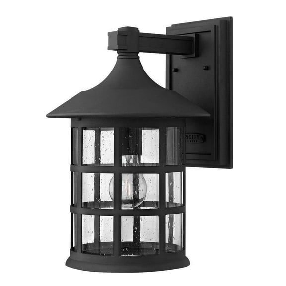 15.25 inch 11.5W Led Large Outdoor Wall Lantern-Black Finish Bailey Street Home 81-Bel-2998571