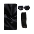 thumbnail image 6 of Women'S Sheer High Waist Skirt Fashion Chic Casual Office Midi Pencil Skirt Elegant See Through, 6 of 7