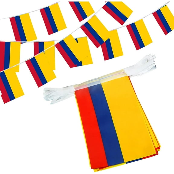 Anley 5.5" x 8" Polyester Colombian Independence Day Outdoor Flag, UV Resistant