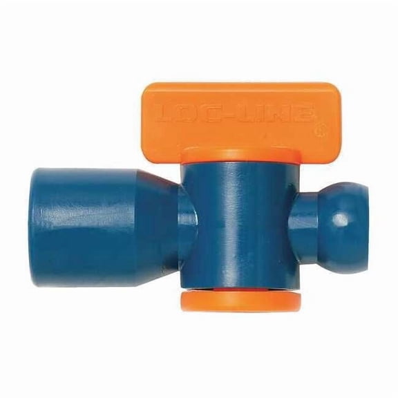 Loc-Line Female NPT Valve,1/4In,PK10 29453