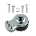 thumbnail image 2 of Accesorios Servo Saver, piezas de actualización de servidor , brazo de dirección, aleación de aluminio de 25T para coches de control remoto pequeña plata Hugo Brazo servo, 2 of 8
