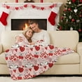 thumbnail image 4 of Dmlowu Throw Blanket - Soft Cozy Fleece Blanket, Luxury Velvet Throw Blanket for Couch Sofa Bed, 28x40" Valentines Day Decorations Fuzzy Blanket, 4 of 6
