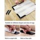 thumbnail image 1 of Paquete de 24 alfombrillas antideslizantes para moquetas, pinzas para moquetas, esquinas de moquetas, alfombrillas antideslizantes LingWen 8390612156717, 1 of 1