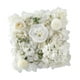 thumbnail image 2 of Panel de pared de flores, decoración de fondo de flores rosas, fondo de arreglo floral, 13,78 pulgadas x 13,78 pulgadas para s al aire libre y vacaciones, 2 of 9