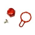 thumbnail image 3 of koolsoo Plaque de Verrouillage pour Moulinet Baitcasting Écrou Manivelle Accessoires DIY en Alliage d'Aluminium, Poignée de Réparation Haute Résistance Vis Capuchon Rouge Droit, 3 of 9