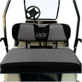 thumbnail image 3 of 10L0L Golf Cart Seat Cover Fits EZGO Yamaha Club Car Precedent DS Rear Seat Golf Cart Accessories-Gray Black (XS), 3 of 7