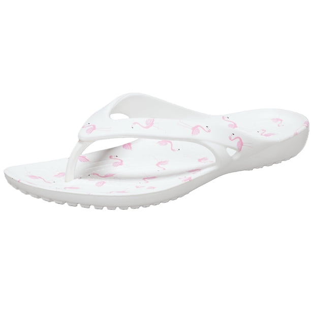 Crocs Kadee II Sandalias Mujer Color Flamenco Blanco Talla 7
