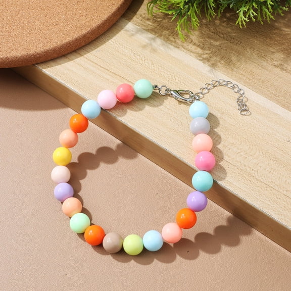 BESTONZON Dog Jewelry Pet Jewelry Resin Candy Color Elegant 1Pack