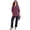 Berry Pink Mosaic Green Geo Print, variant on Women's Plus Size Modern Camp Shirt
