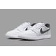 thumbnail image 1 of N I-K-E A i r-Jor-dan 1 Low OG 85 White Metallic Black FB9933-102 Men's Shoes NEW, 1 of 6