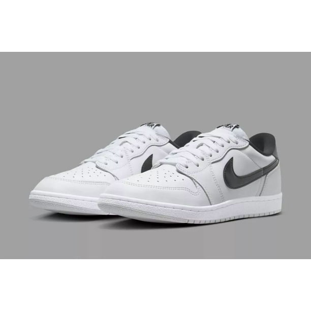 N I-K-E A i r-Jor-dan 1 Low OG 85 White Metallic Black FB9933-102 Men's Shoes NEW