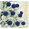 thumbnail image 5 of 3.1inch Velvet Christmas Ornaments Balls Flocked Christmas Tree 20PCS Plastic Balls Xmas Hanging Ornaments Decoration, 5 of 5