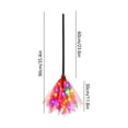 thumbnail image 3 of LED Light Up Witch Broom, Colorful Halloween Broomstick with 3-Section Detachable Design for Haunted House, Porch, Party Props, Costumes and Holiday Decor, 3 of 8