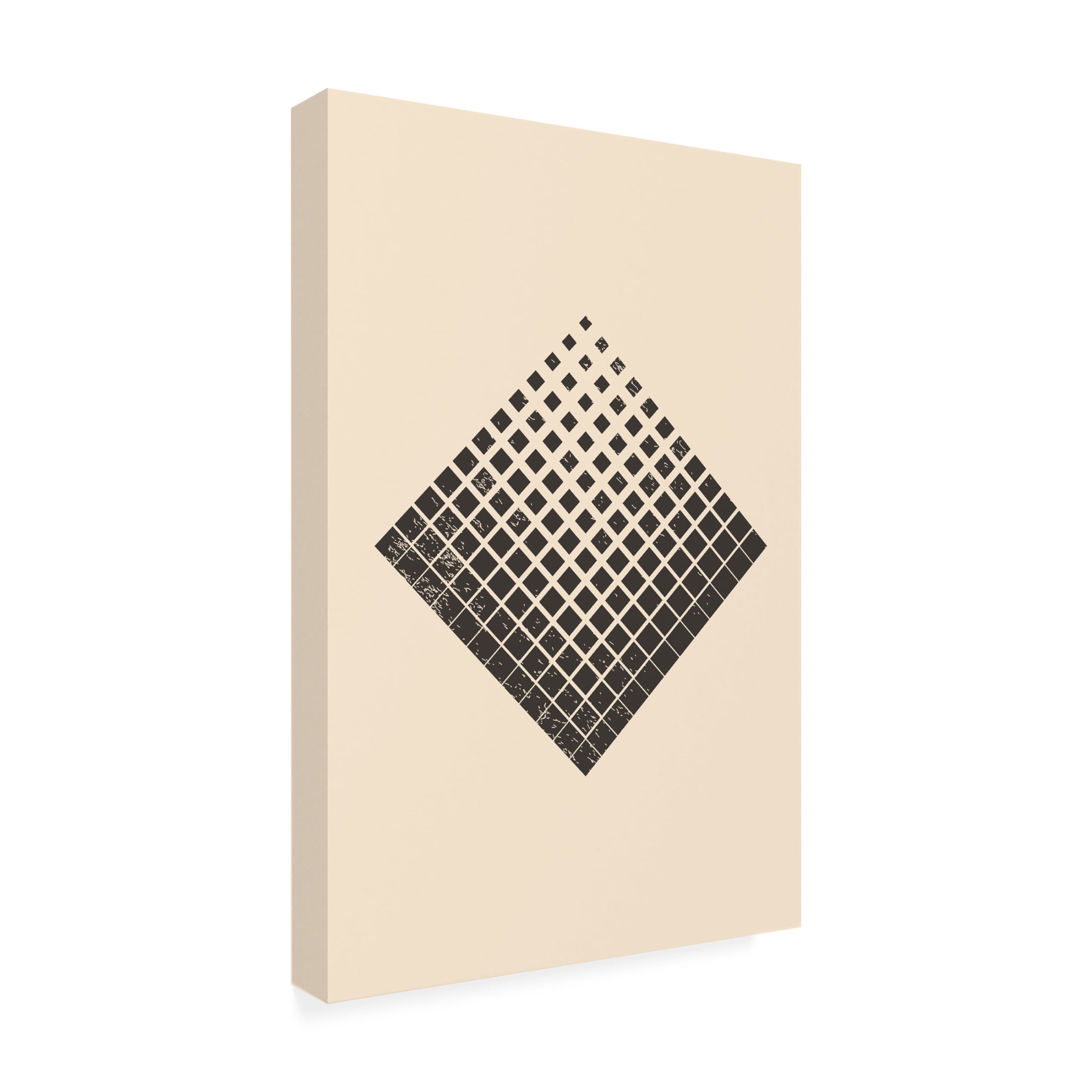 Trademark Fine Art jay stanley  Minimal Halftone Shapes 3 Canvas Wall Art