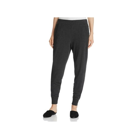 Eileen Fisher Womens Slouchy Heathered Jogger Pants Gray M