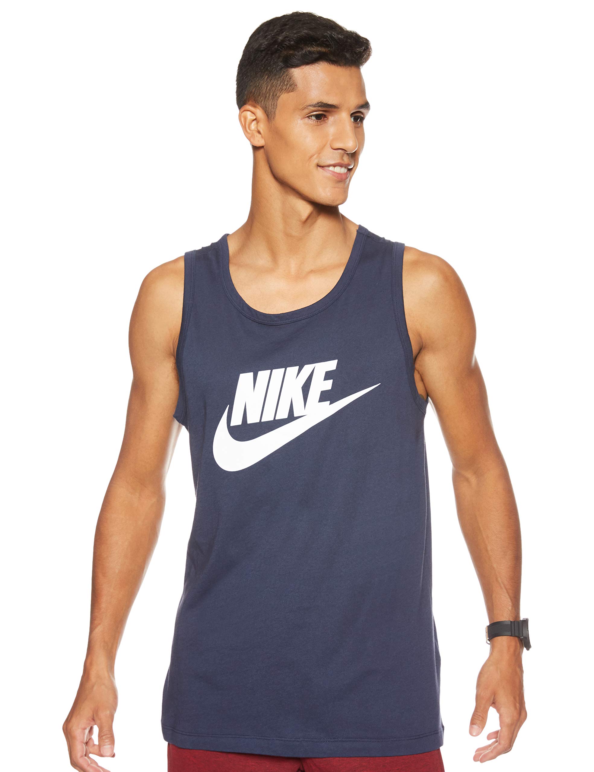 Nike Sportswear Mens Futura Icon Tank Sleeveless Top AR4991-451 Size 2XL  Obsidian/White | Walmart Canada