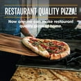 thumbnail image 2 of Heritage Pizza Stone, 15 inch Ceramic Baking Stone Oven Use - Non Stick, No Stain Pan & Cutter Set, 2 of 3