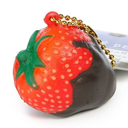 Cafe de N Cute Slow Rising Strawberry Chocolate Dipped in Chocolate Mini (Best Chocolate To Dip Strawberries In)