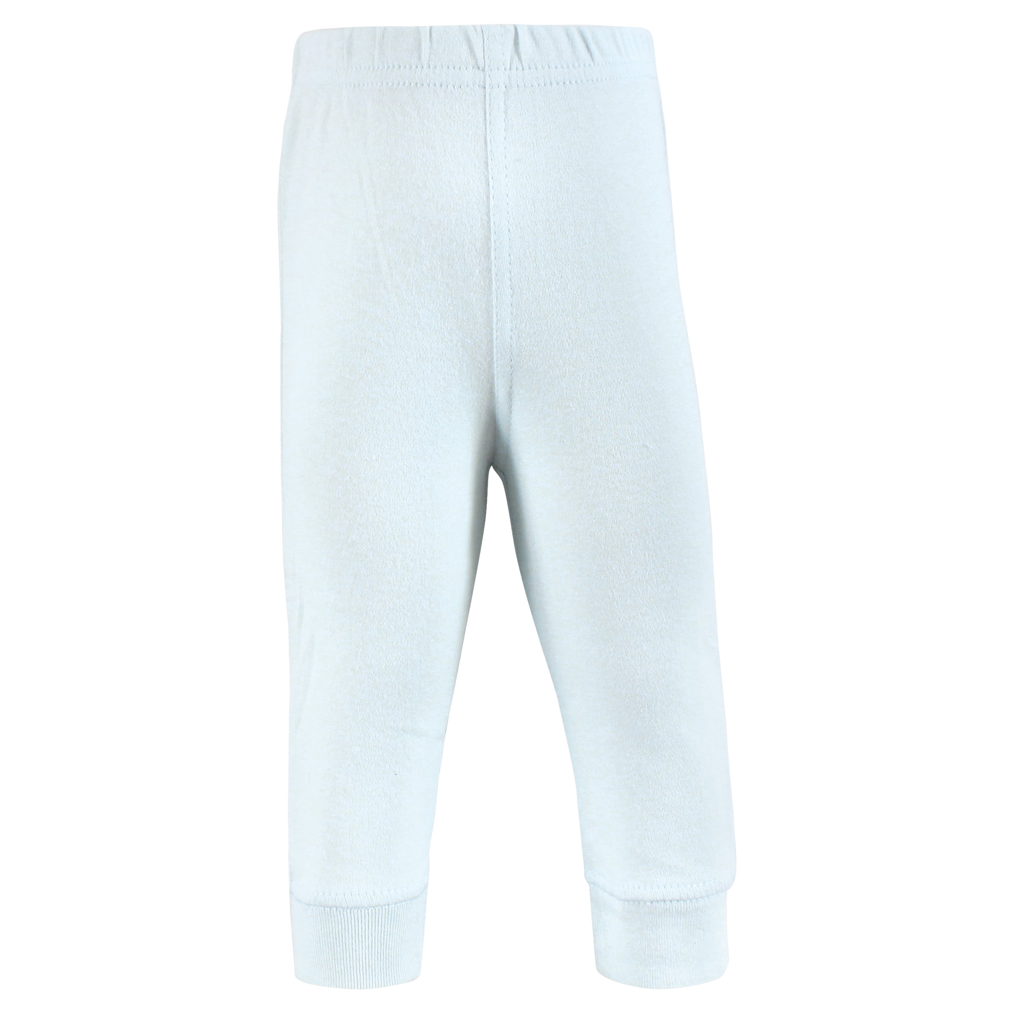 Hudson Baby Girls Cotton Pants and Leggings, Soft Rainbow, 3T