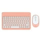 thumbnail image 2 of Teclado y Mouse Inalámbricos CUTICAT Rosa Recargable Portátil Silencioso, 2 of 7