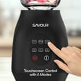 thumbnail image 3 of Savour by Tzumi 500W Touchscreen Smoothie Blender – 50oz Ice Crushing Countertop Blender for Smoothies, Sauces, Cocktails and More, 3 of 9