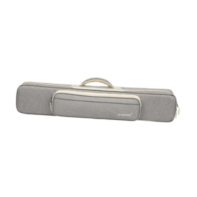 VONKY Étui de Protection Léger pour Queue de Piscine 3x4, Étui Bâton, Queue Articulée 1/2, Gris Piscine 75 cm