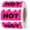 Fluorescent Rose Red, variant on 600pcs Rave Hot Stickers 2 x 1-1/5 Inch Fluorescent Rose Red, Hot Flame Fire Shape Labels, Marking Popular Items for Party, Restaurants, Spicy Food (Fluorescent Rose Red)