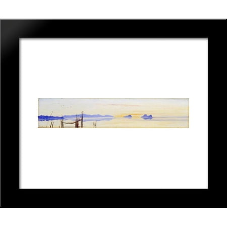 Mouth of the Kuching River, Sarawak, Borneo 20x24 Framed Art Print by North, Marianne