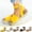 Gray, variant on Women's Topic Open Toe Buckle Ankle Strap Espadrilles Flatform Synthetic Summer Casual Wedges Sandals Yellow 39