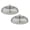 A204 Black 9.8x4.7" 2Pack, variant on 2Pcs Protective Cover For Bird Feeders Squirrel 25 Cm (9.84 Inch) Bird Feeder Dome Cover Bird Feeders Clear 9.8"X"4.7"