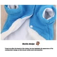 thumbnail image 3 of Fiudx Traje de Transformación de Diablo, Chaleco de Invierno Acogedor para Mascotas, Material de Poliéster, Diseño Elegante, Perfecto para Otoño E Invierno, Mantiene Abrigadas a Las Mascotas, Unisex,, 3 of 4