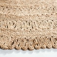 thumbnail image 3 of SAFAVIEH Natural Fiber Jared Geometric Area Rug, Natural, 7' x 7' Round, 3 of 7