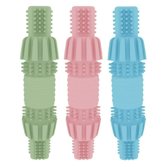 Brosse à Dents pour Chien Jouet à Mâcher Jouet de Dentition pour Chiot Nettoyage des Dents