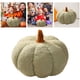 thumbnail image 3 of Almohada Con Forma Calabaza Halloween Forro Polar Peluche (oscuro) Verde, 3 of 9